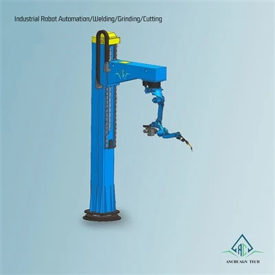 Robot do góry nogami podnoszący wspornik obrotowy kolumna